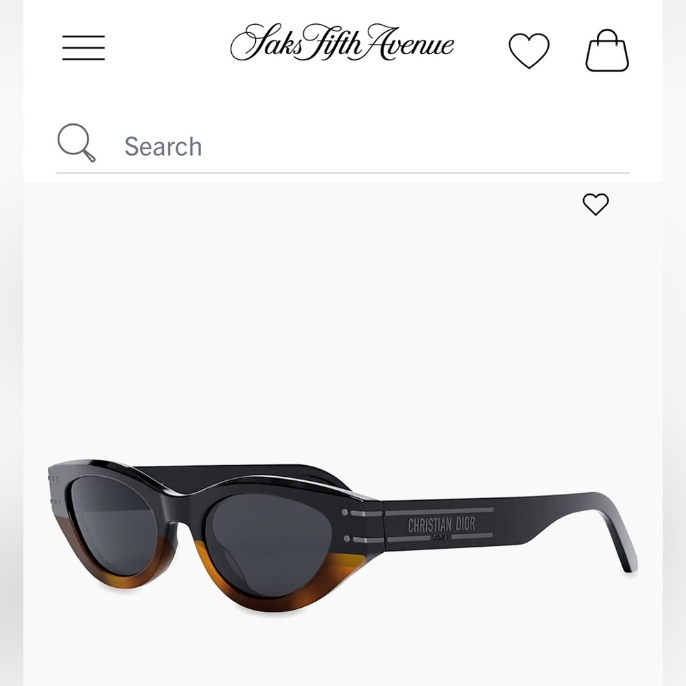 Dior B51 Cat Eye Sunglasses o